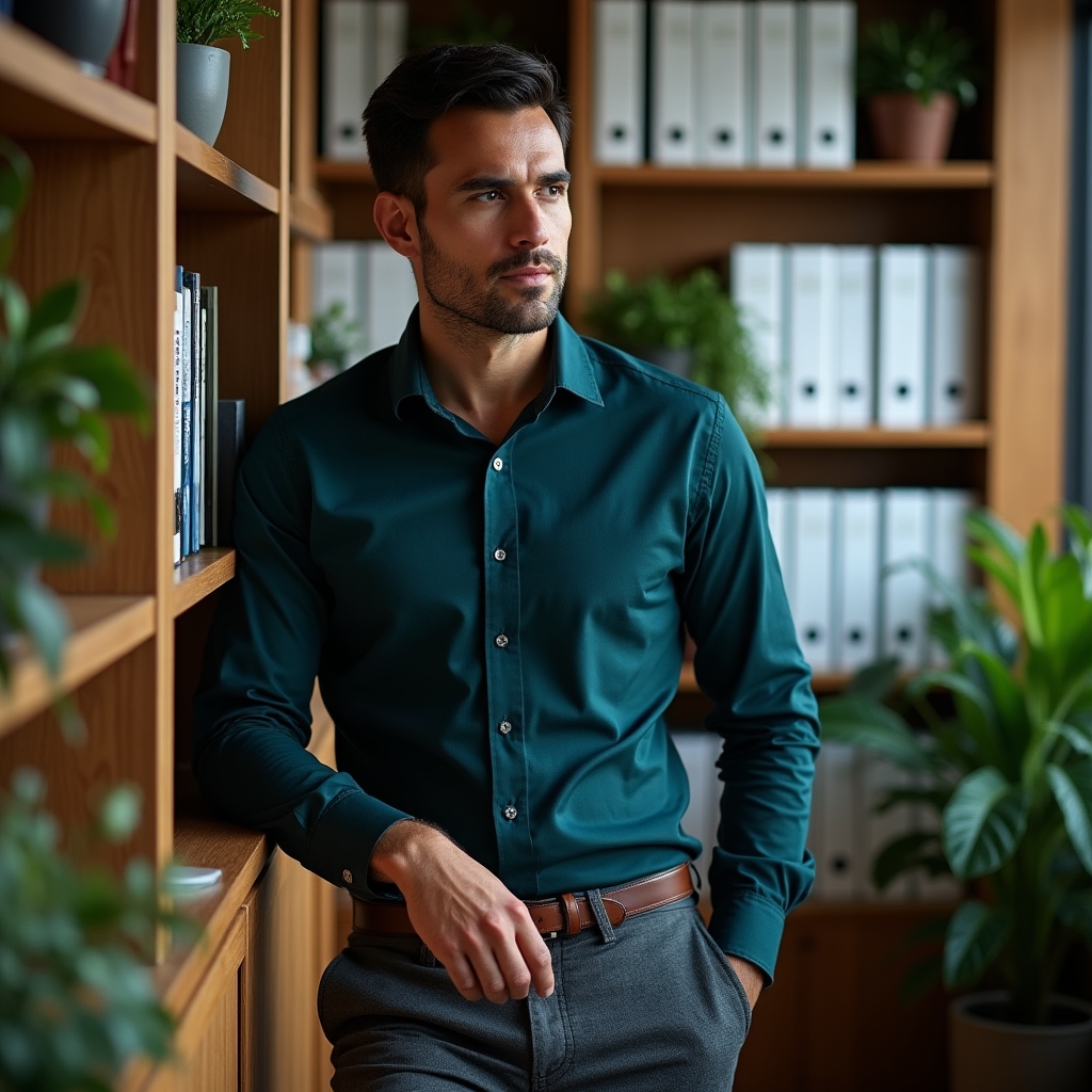 Miguel Torres, Content Specialist at Movlixe, professional man in smart casual attire